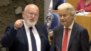 Timmermans en Wilders in een debat