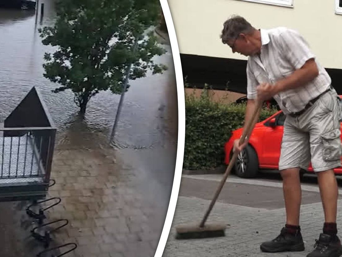 Bewoners nemen schade op na hoosbui: klepperend riool, drijvende drollen en kletsnatte vriezer