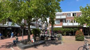 Straat waar bakker Bart zit