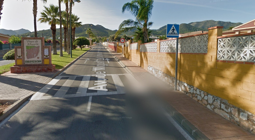 Spanje op Google streetview