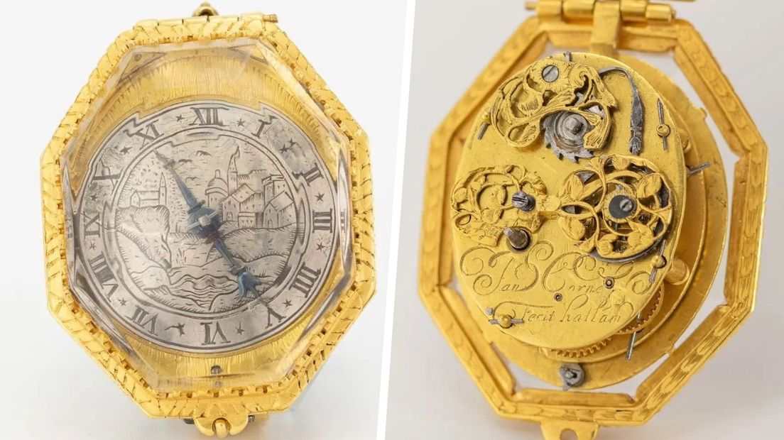 Zeldzaam 17e-eeuws horloge uit Hallum duikt op bij Duitse veiling