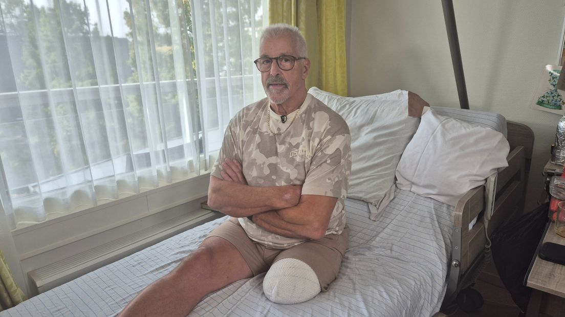 Ton (78) verliest been na ongeluk: ‘Ik hoop dat de chauffeur geen nachtmerries heeft’
