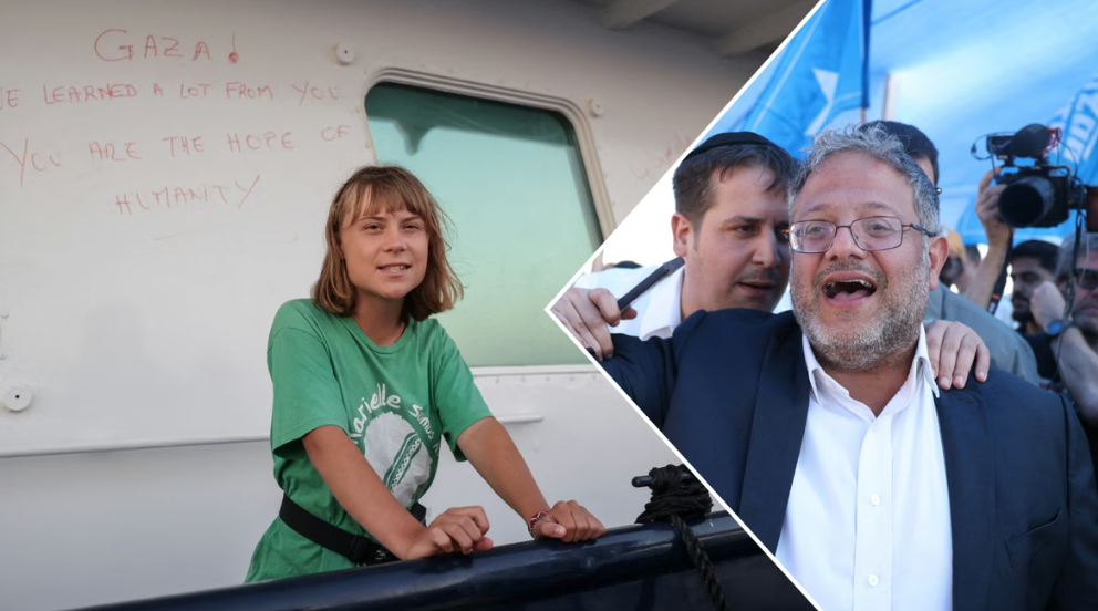 Israëlische minister Ben-Gvir bezoekt vastgehouden Flotilla-activisten: ‘Dit zijn terroristen’