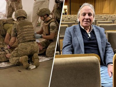 Soldaat uit Oekraïne reist naar Nederland om geld op te halen voor zijn land