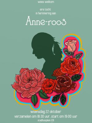 Bloemenactie en eretocht voor overleden Anne-roos (10)