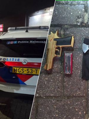 Vrouw wordt achterna gezeten door auto’s