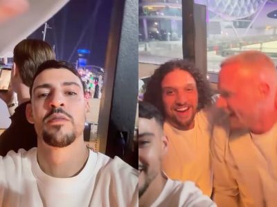 Terwijl justitie zijn Bentley afpakt… feest Ali B ongestoord met Boef in Abu Dhabi bij de formule 1