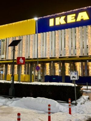 Opnieuw IKEA-vestiging dicht door zware sneeuwval op het dak