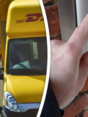 ‘DHL-bezorgers’ dringen woning binnen bij gezin met kinderen