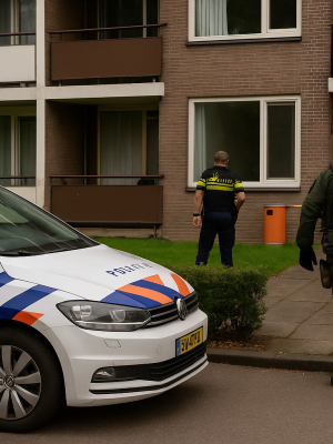 Deurwaarder vindt bij ontruiming in Heerlen geen bewoner maar munitie, verdovende middelen en een vuurwerkbom