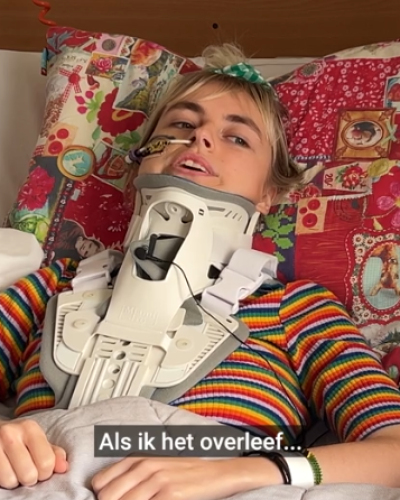 Van wereldreis naar ziekenhuis: Kris’ (27) leven staat stil