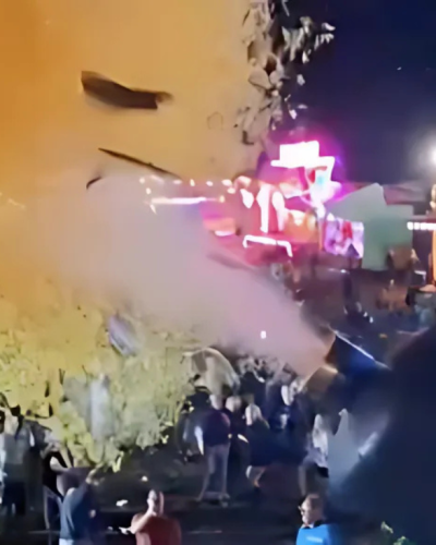 Publiek geschrokken: vrouw gewond door ontploffend confettikanon op festival