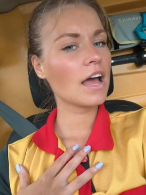 DHL-bezorgster Naomi verovert internet en breekt met alle beroepsstereotypen