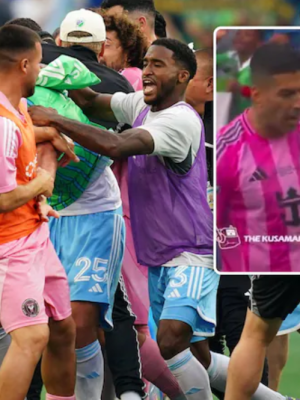 Luis Suárez misdraagt zich na verloren finale Inter Miami: Uruguayaan bespuugt staflid tegenstander