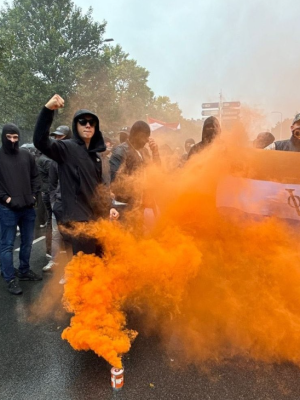 Joodse gemeenschap woest na rellen bij ‘Els Rechts’-demonstratie vanwege nazigebaren