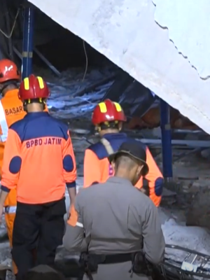 Drama op middelbare school: meer dan 60 leerlingen vermist na instorting gebouw in Indonesië