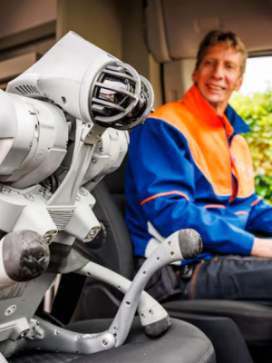 Pakketbezorger krijgt straks hulp van robothond: ‘Veelbelovend’