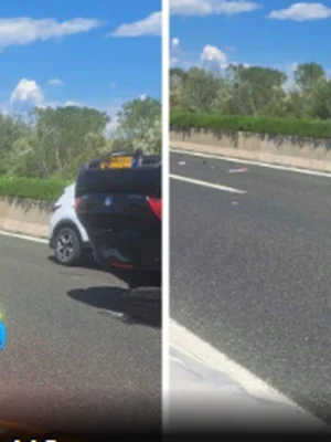 Drama in Italië: Nederlands gezin gewond na ernstige crash op snelweg, auto slaat over de kop