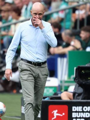 Ten Hag per direct ontslagen bij Leverkusen